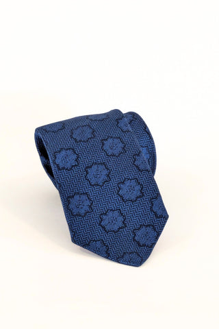Pierre Cardin Tie Midnight Bloom
