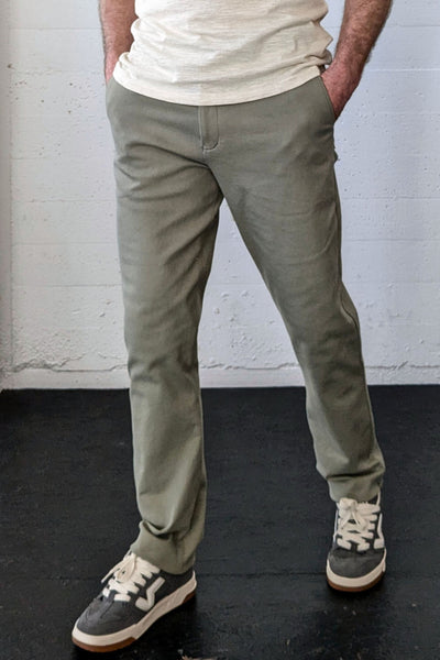 Atlantic Sage Twill Stretch