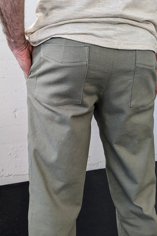Atlantic Sage Twill Stretch