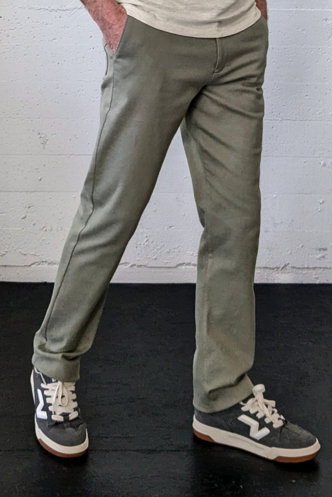 Atlantic Sage Twill Stretch