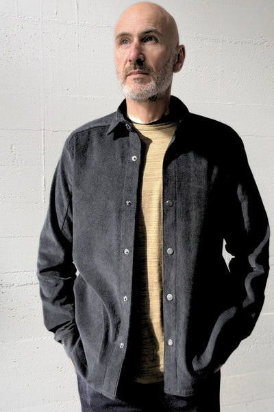 Ged Jacket Black Cut Cord