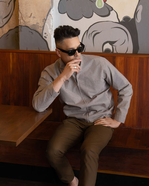 Roku Jacket Puppytooth