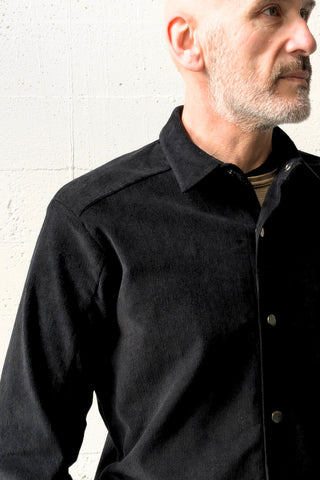 Ged Jacket Black Cut Cord