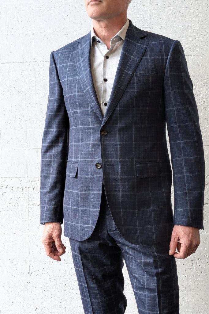 JB Suit Oxford Plaid
