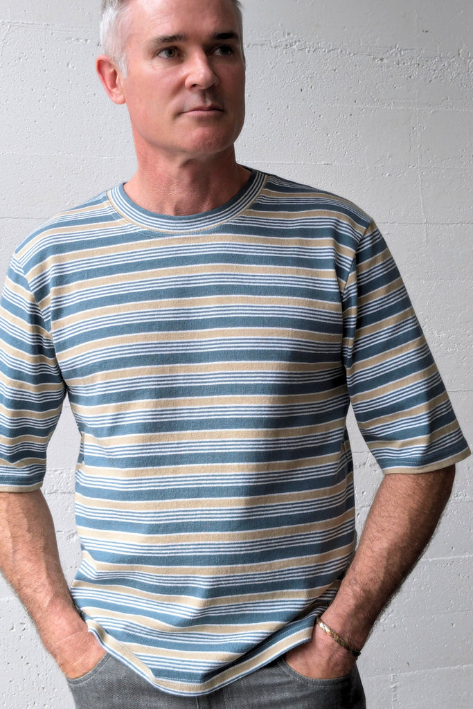 Skyline Tee Rugby Stripe