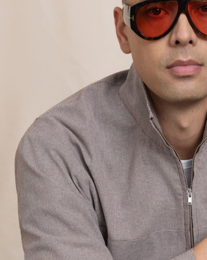 Roku Jacket Puppytooth