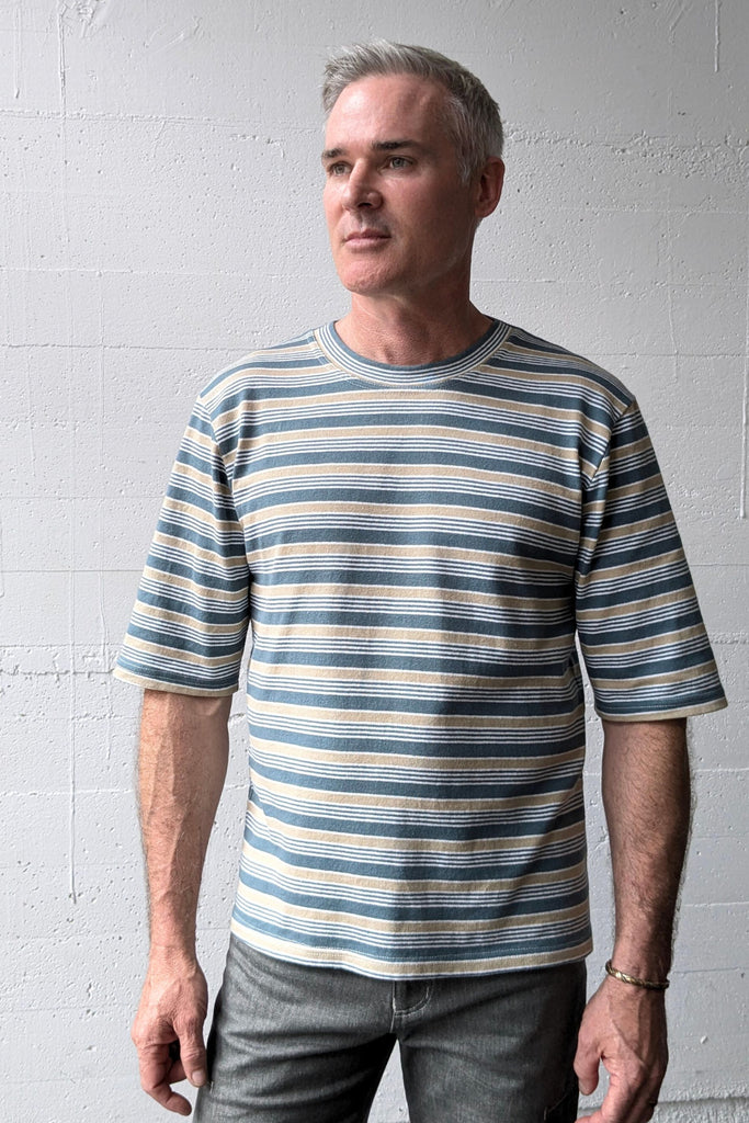 Skyline Tee Rugby Stripe