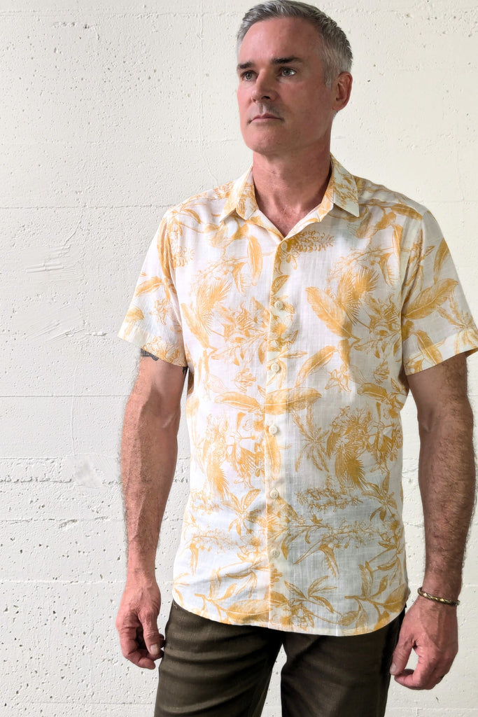 Accord Shirt Urewera Kōwhai