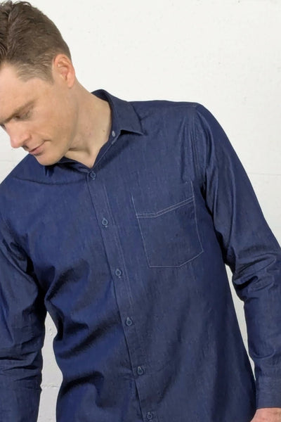 Honda Shirt Denim Chambray