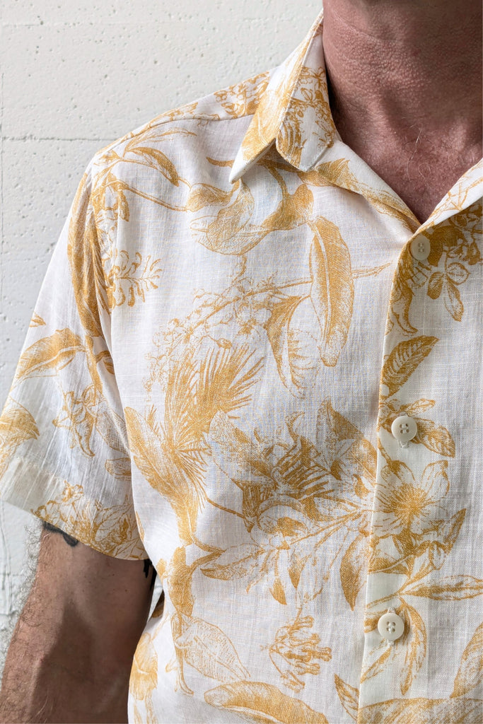 Accord Shirt Urewera Kōwhai