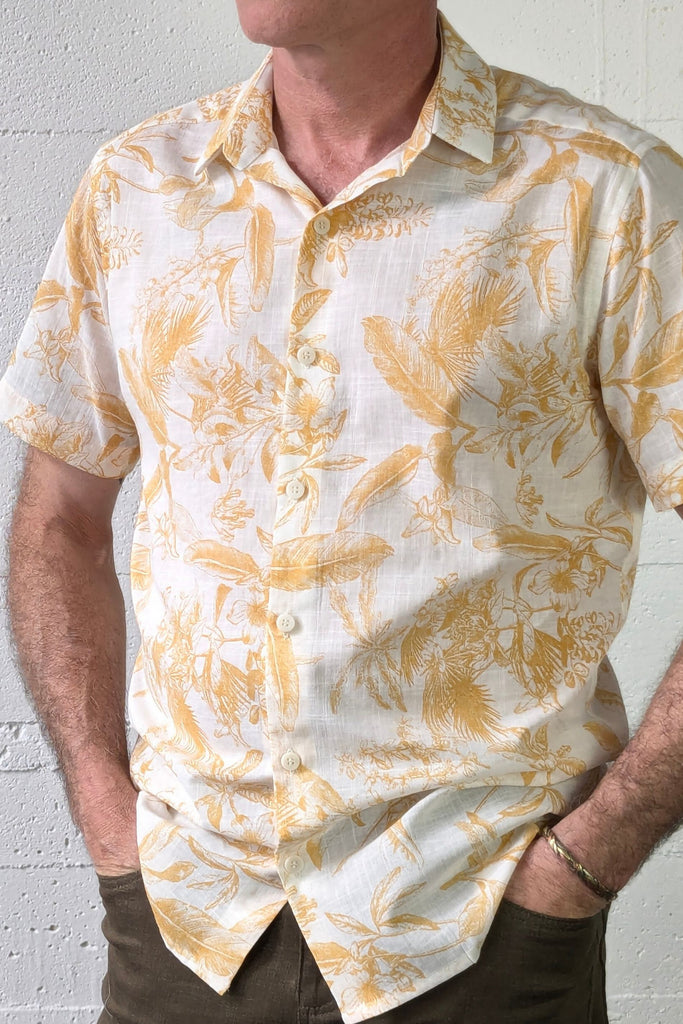 Accord Shirt Urewera Kōwhai