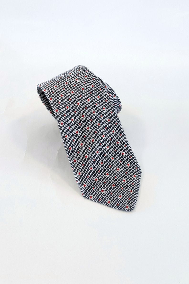 Pierre Cardin Navy Check Ruby Spots - Mandatory NZ