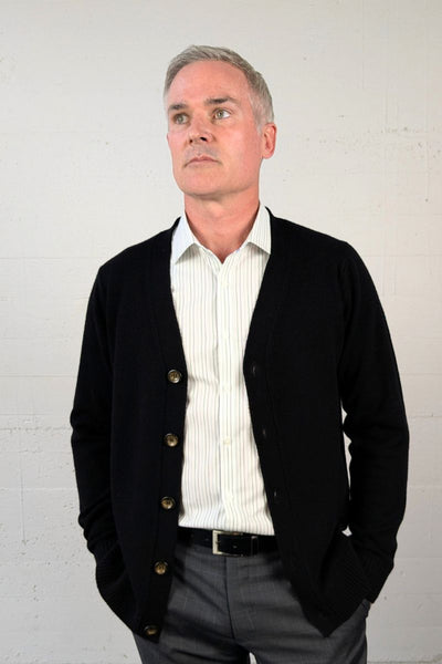 B&L Lounge Cardigan Black