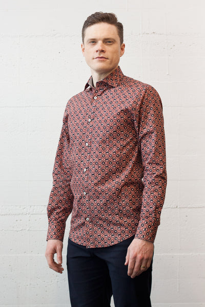 LFD Shirt LS Cherry Mosaic