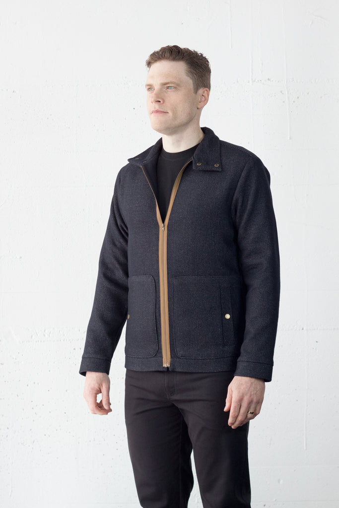 The Duke Jacket Navy Twill