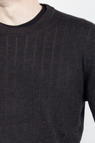 Mid Weight Ribbed Crew Anise