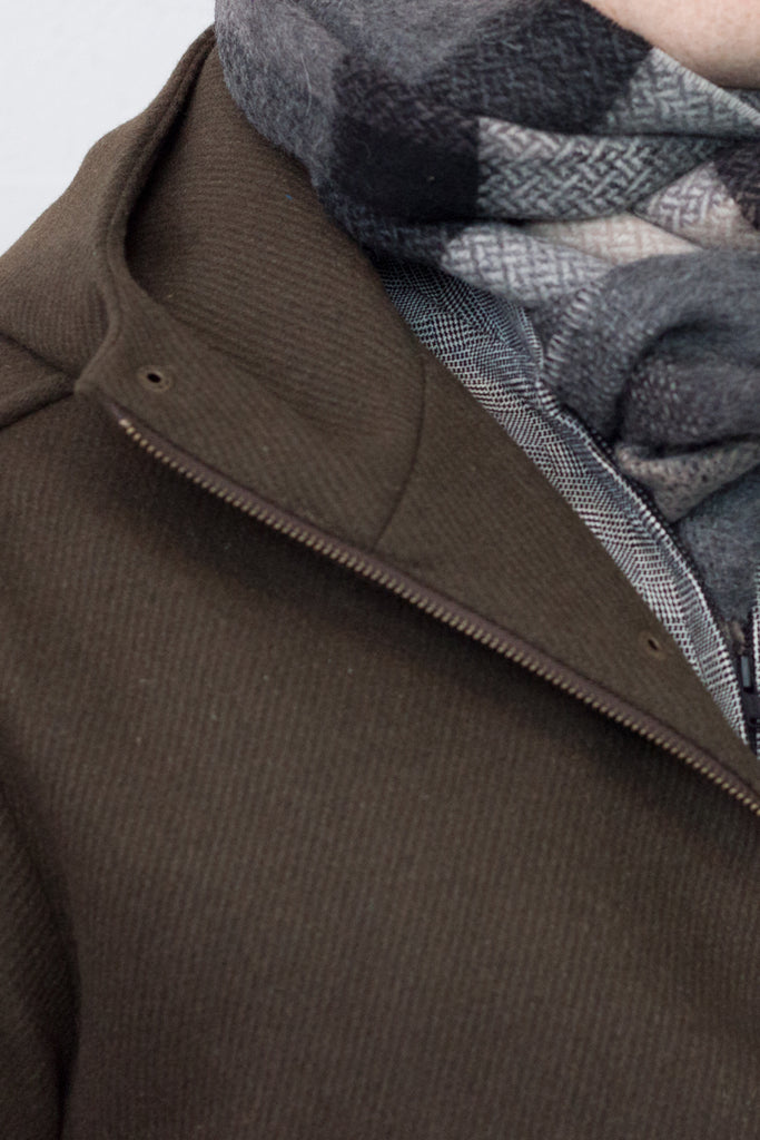 Climate Coat Olive Twill