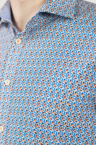 LFD Shirt LS Tangerine Cube