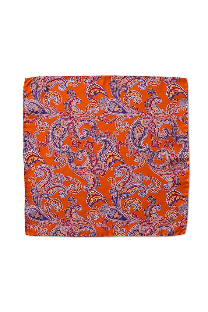 DB Kerchief Orange Paisley