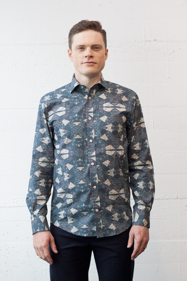 LFD Shirt LS Origami Slate