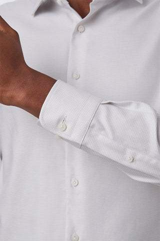 CAM Shirt Puppytooth Ivory