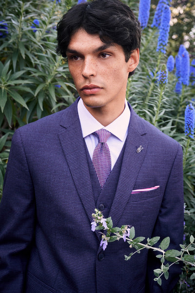 Typography Check Suit