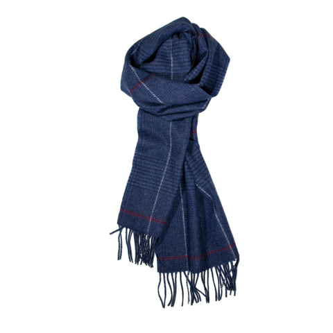 Scarf Lambswool Royal Plaid
