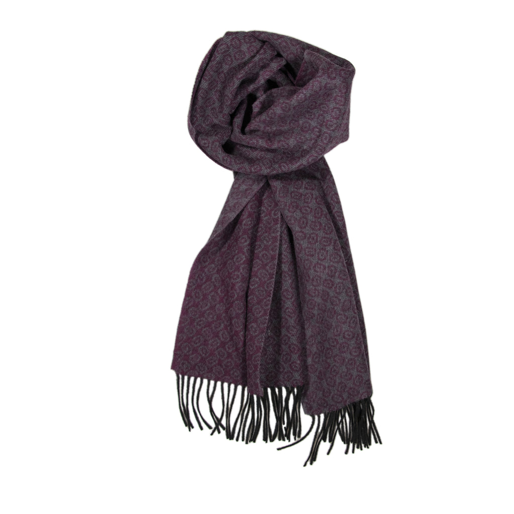 Scarf Lambswool Berry Mosaic
