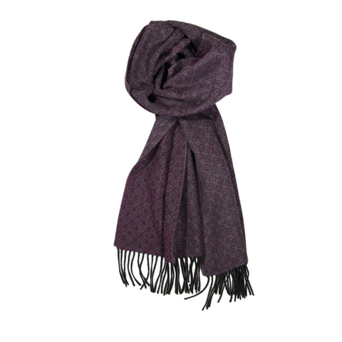 Scarf Lambswool Berry Mosaic