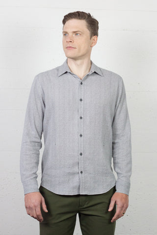 Tux Shirt Storm HB Linen