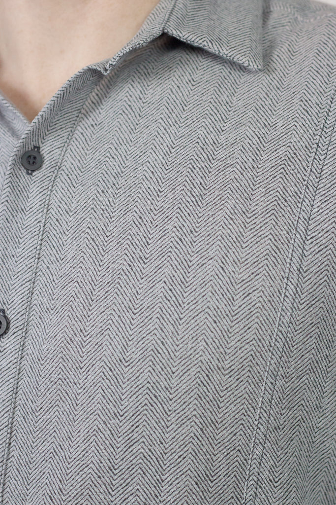 Tux Shirt Storm HB Linen