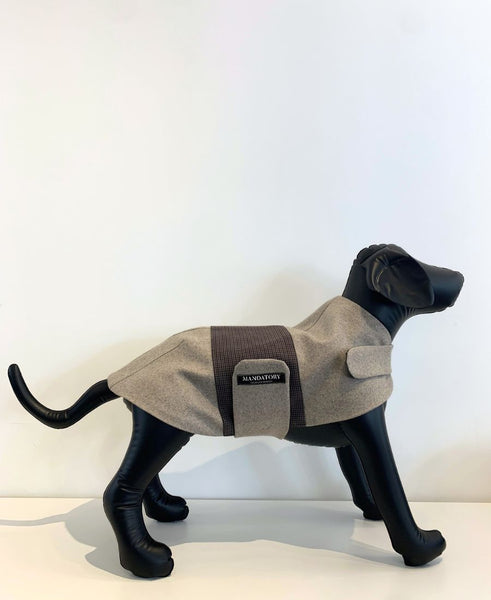 Dog Coat Grey Marle