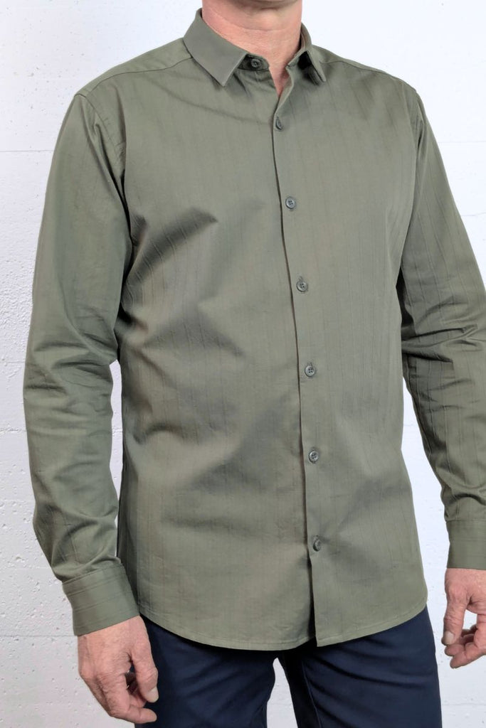 Honda Shirt Fern Stripe