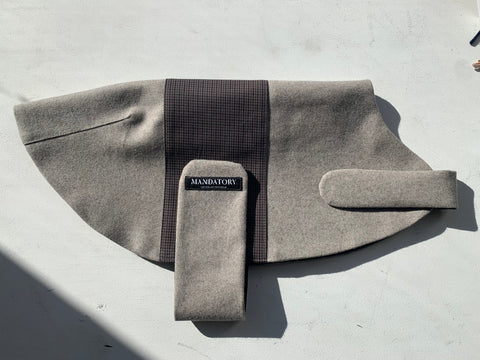 Dog Coat Grey Marle