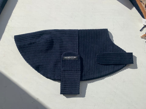 Dog Coat Navy Cord