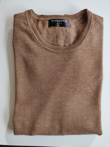 Fine Crew Neck Oak