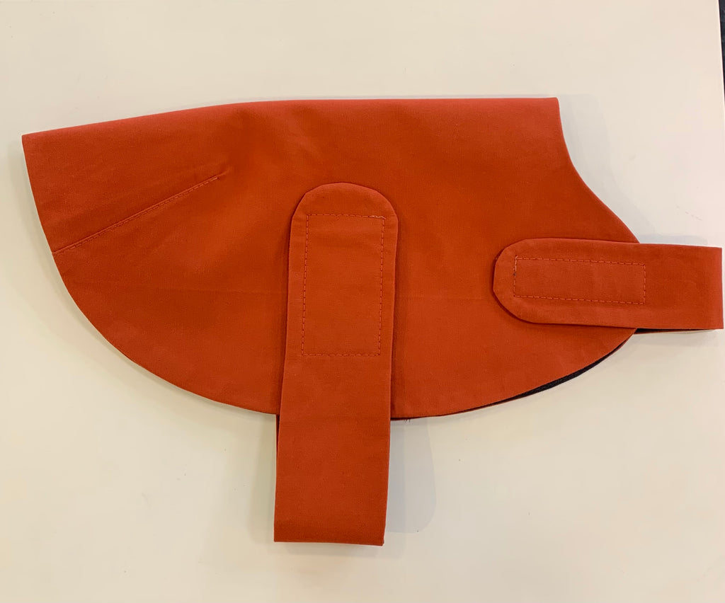 Dog Coat Orange Rain Coat