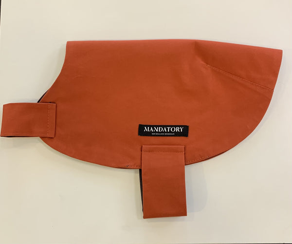 Dog Coat Orange Rain Coat