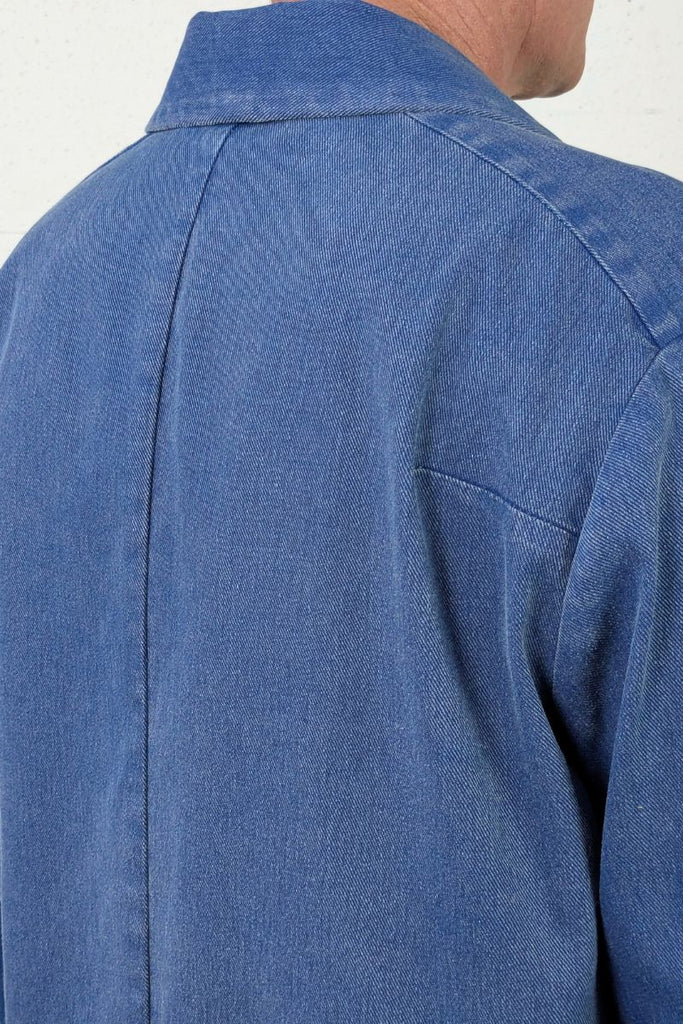 Lincoln Jacket Sandwashed Blue