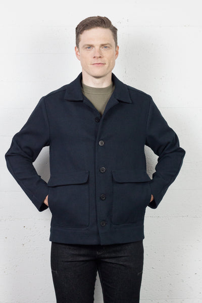 Lincoln Jacket Navy Twill