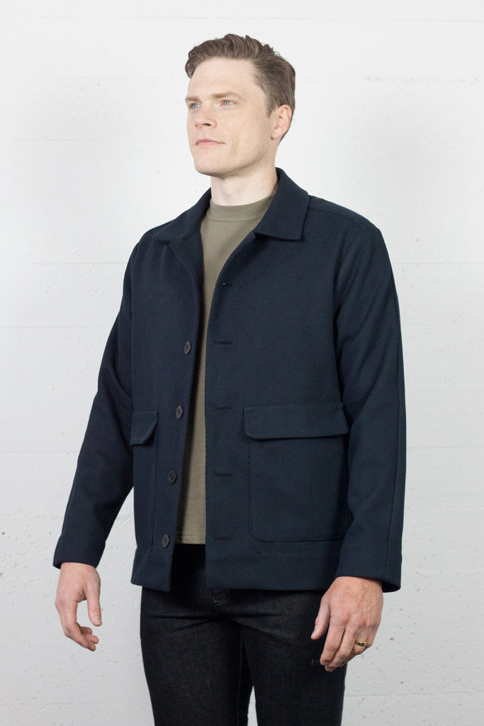 Lincoln Jacket Navy Twill