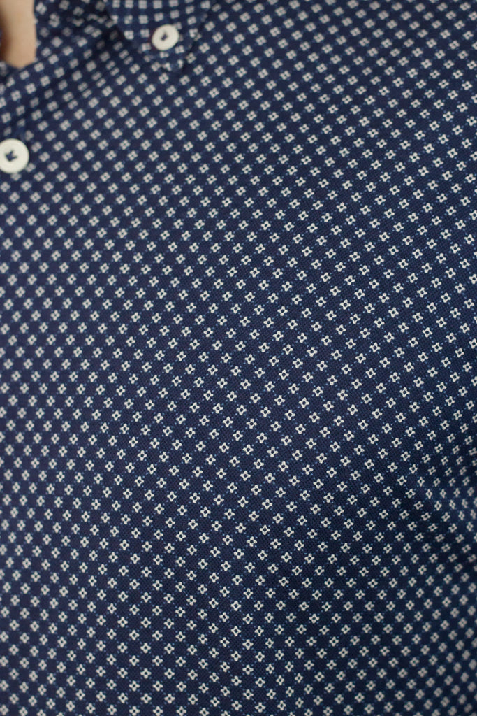 CAM Shirt Button Down Navy