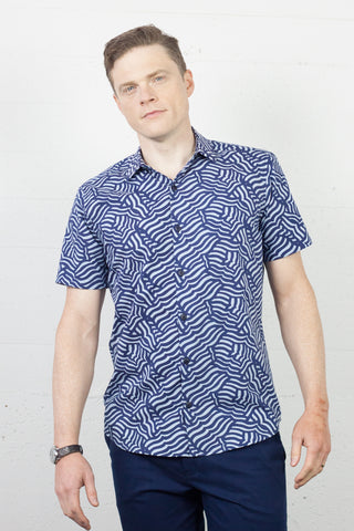 Accord Shirt Blue Wave