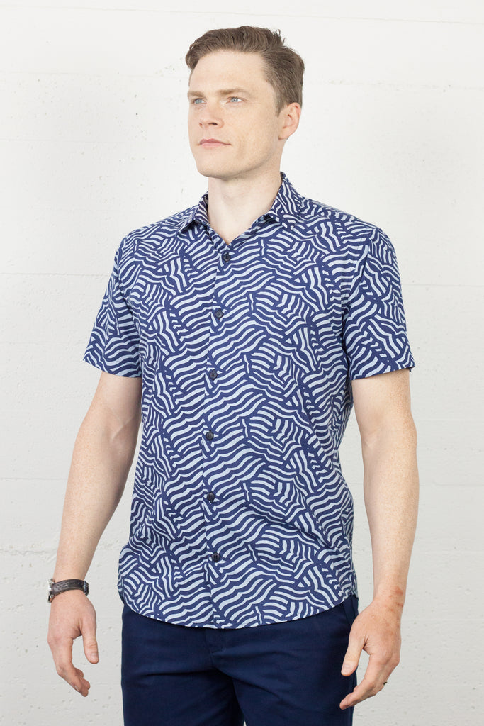 Accord Shirt Blue Wave