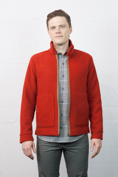 The Duke Jacket Orange Pop