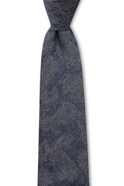 JB Tie Denim HB Paisley