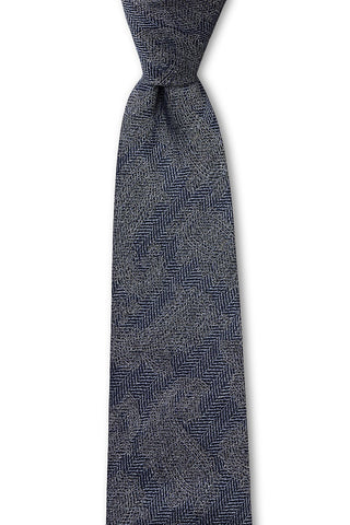 JB Tie Denim HB Paisley