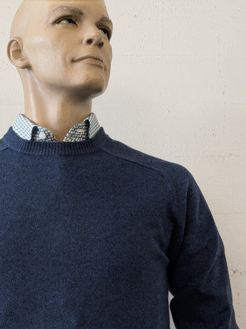 Saddle Shoulder Crew Denim