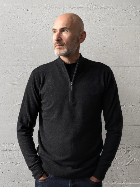 1/4 Zip Pullover Coal