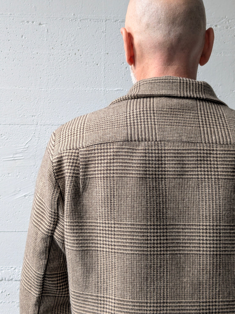 The Duke Jacket Walnut Check